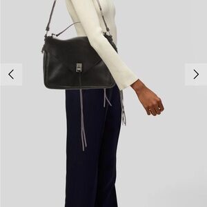 Rebecca Minkoff Darren Messenger Bag in black